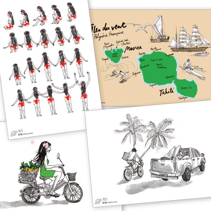cartes-postales Tahiti